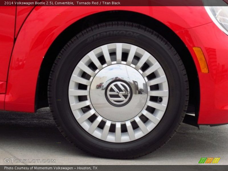 Tornado Red / Titan Black 2014 Volkswagen Beetle 2.5L Convertible