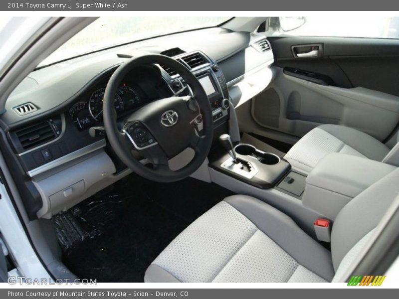 Super White / Ash 2014 Toyota Camry L