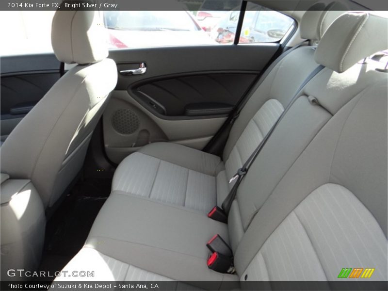 Bright Silver / Gray 2014 Kia Forte EX