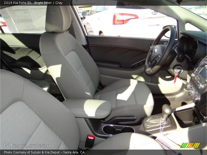Bright Silver / Gray 2014 Kia Forte EX