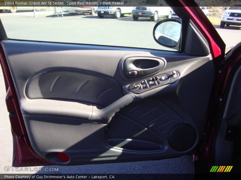 Sport Red Metallic / Dark Pewter 2004 Pontiac Grand Am SE Sedan