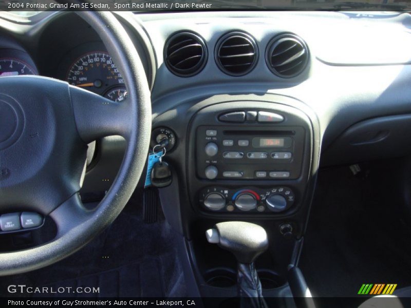 Sport Red Metallic / Dark Pewter 2004 Pontiac Grand Am SE Sedan