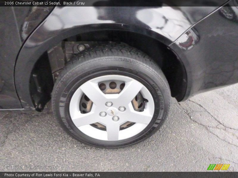 Black / Gray 2006 Chevrolet Cobalt LS Sedan