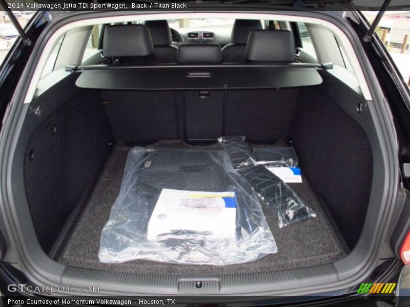  2014 Jetta TDI SportWagen Trunk