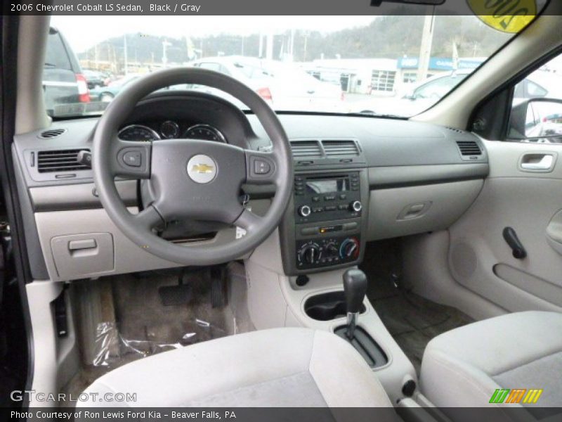 Black / Gray 2006 Chevrolet Cobalt LS Sedan