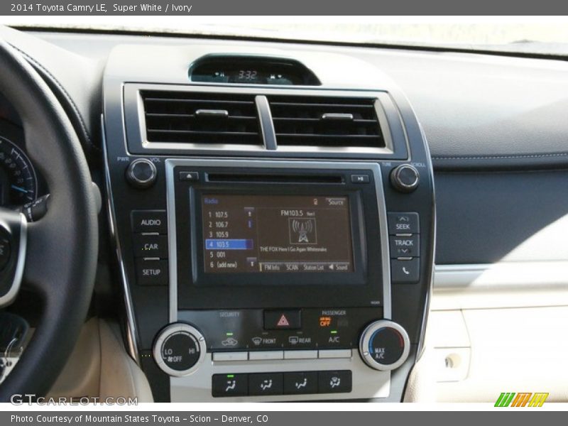 Super White / Ivory 2014 Toyota Camry LE