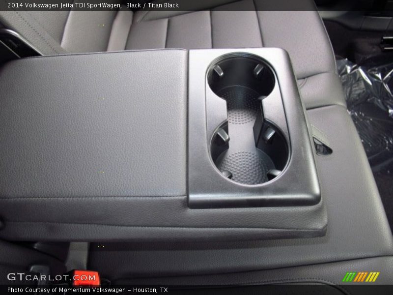 Black / Titan Black 2014 Volkswagen Jetta TDI SportWagen