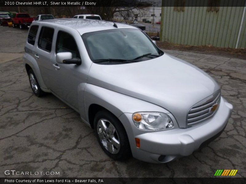 Silver Ice Metallic / Ebony 2010 Chevrolet HHR LT