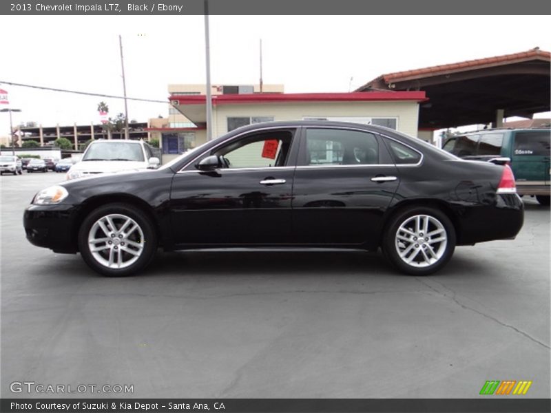 Black / Ebony 2013 Chevrolet Impala LTZ