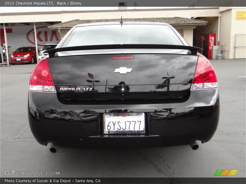 Black / Ebony 2013 Chevrolet Impala LTZ