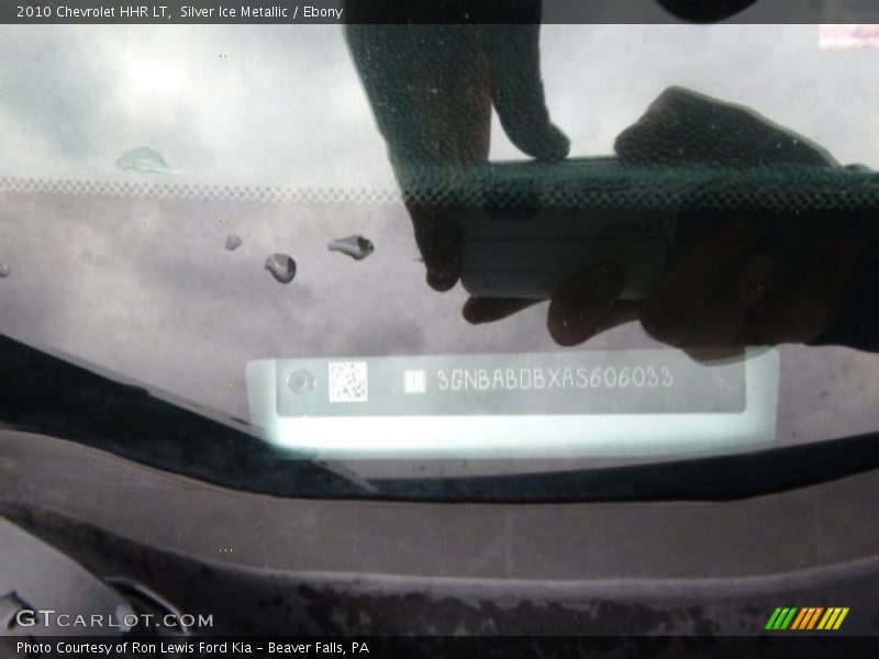 Silver Ice Metallic / Ebony 2010 Chevrolet HHR LT