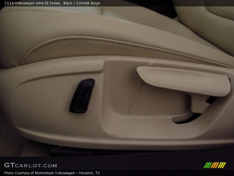 Black / Cornsilk Beige 2014 Volkswagen Jetta SE Sedan