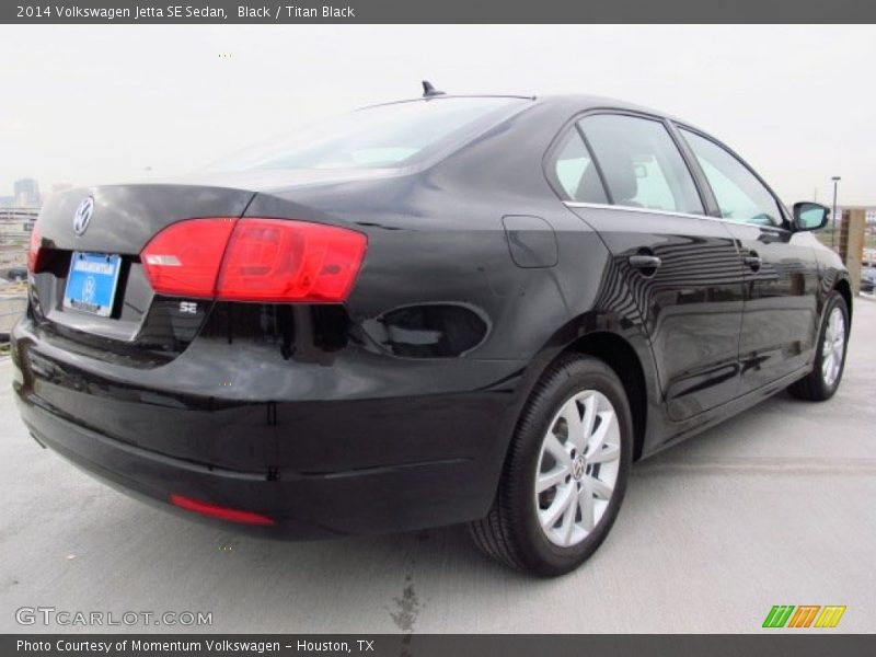 Black / Titan Black 2014 Volkswagen Jetta SE Sedan