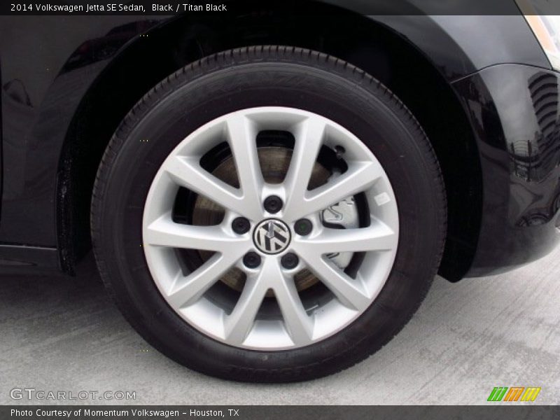 Black / Titan Black 2014 Volkswagen Jetta SE Sedan