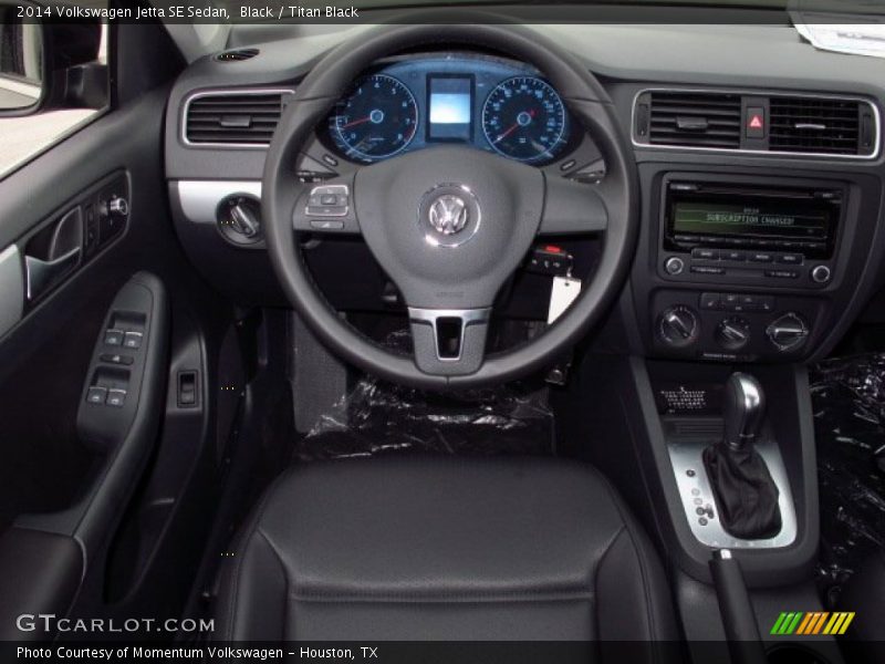 Black / Titan Black 2014 Volkswagen Jetta SE Sedan
