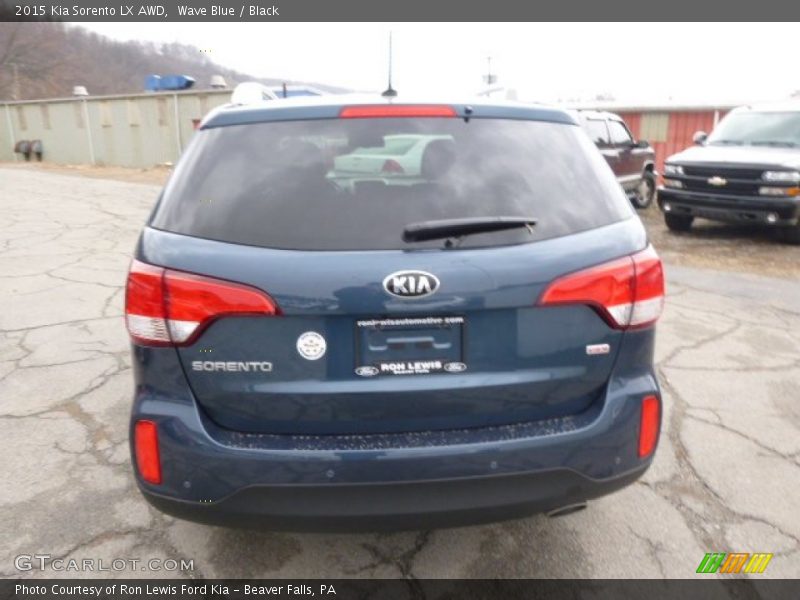 Wave Blue / Black 2015 Kia Sorento LX AWD