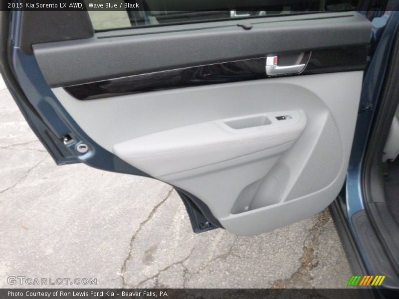 Wave Blue / Black 2015 Kia Sorento LX AWD