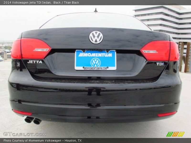 Black / Titan Black 2014 Volkswagen Jetta TDI Sedan