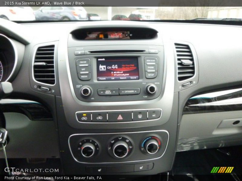 Wave Blue / Black 2015 Kia Sorento LX AWD