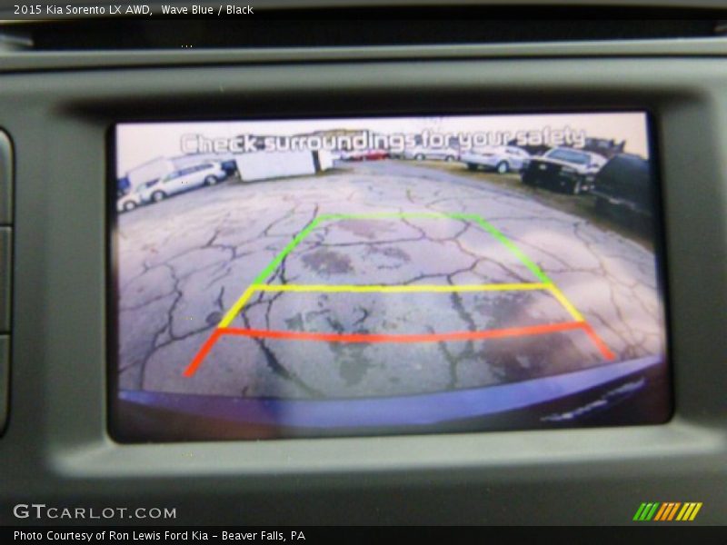 Wave Blue / Black 2015 Kia Sorento LX AWD