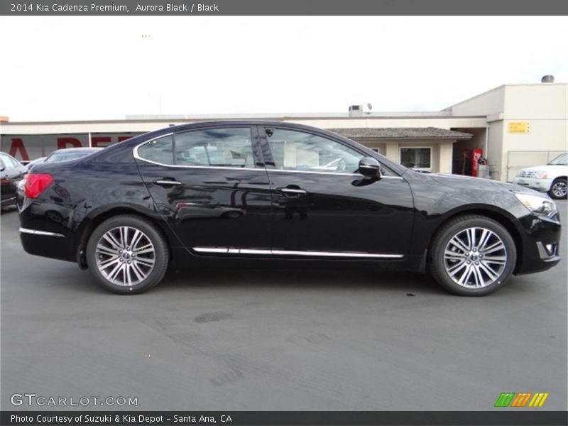 Aurora Black / Black 2014 Kia Cadenza Premium