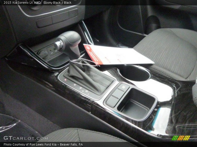 Ebony Black / Black 2015 Kia Sorento LX AWD
