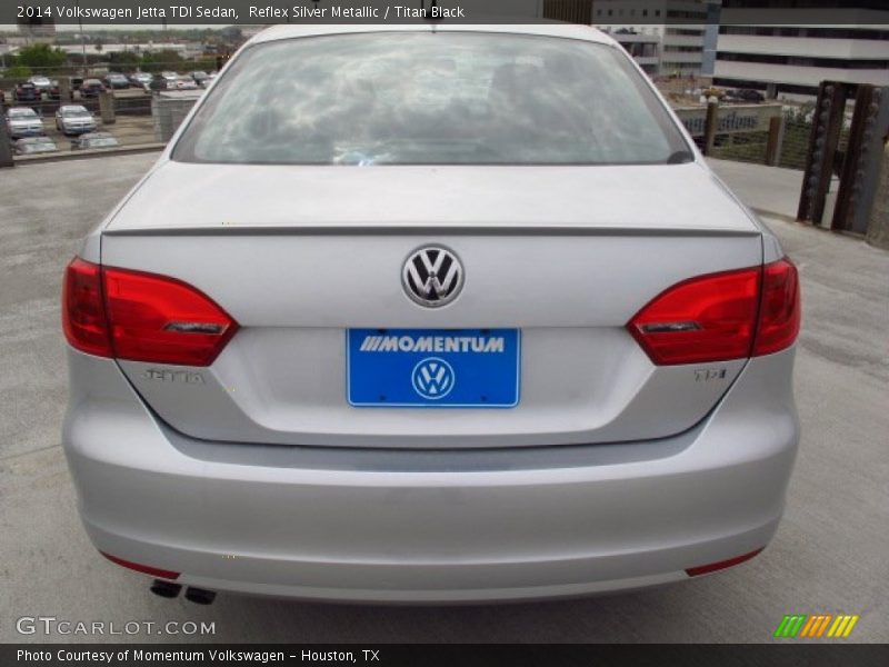 Reflex Silver Metallic / Titan Black 2014 Volkswagen Jetta TDI Sedan