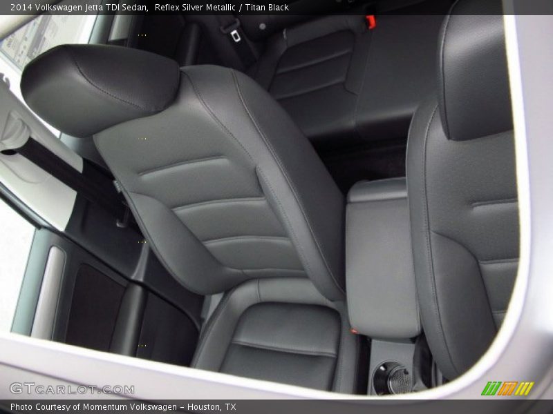 Reflex Silver Metallic / Titan Black 2014 Volkswagen Jetta TDI Sedan
