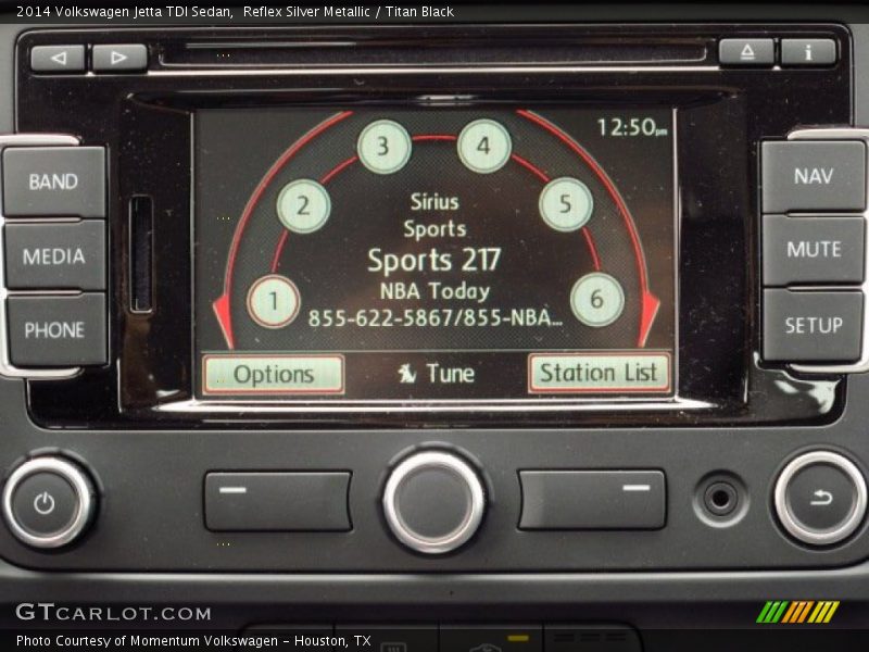 Reflex Silver Metallic / Titan Black 2014 Volkswagen Jetta TDI Sedan