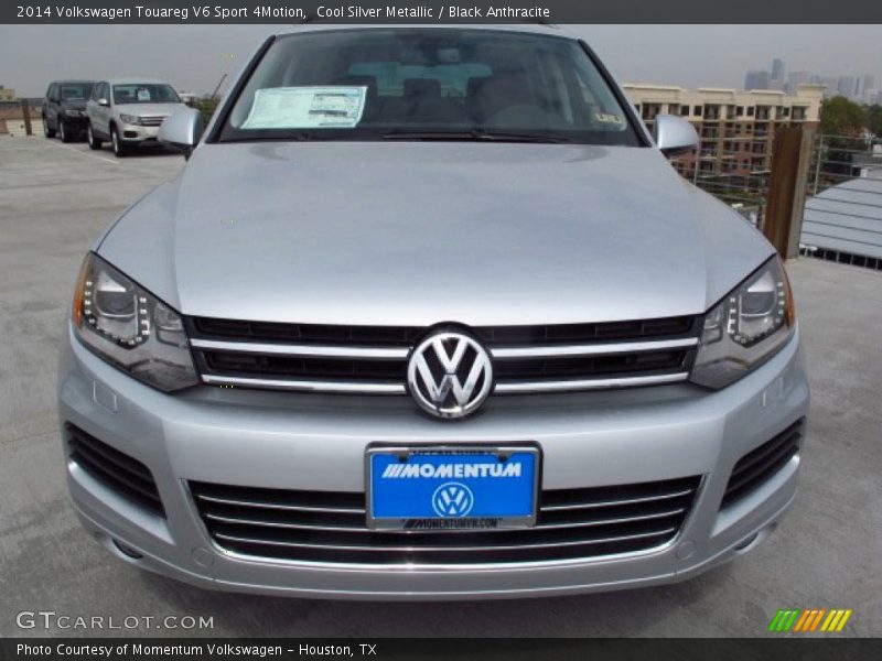 Cool Silver Metallic / Black Anthracite 2014 Volkswagen Touareg V6 Sport 4Motion