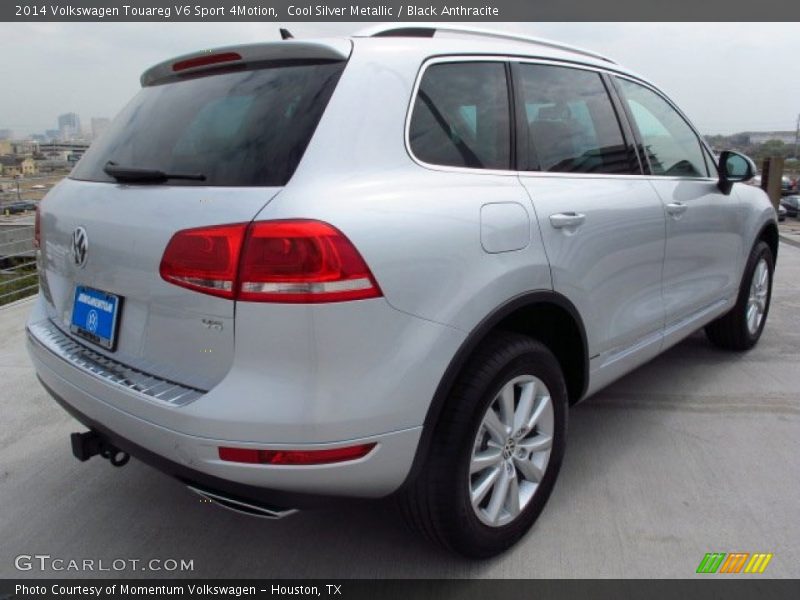 Cool Silver Metallic / Black Anthracite 2014 Volkswagen Touareg V6 Sport 4Motion