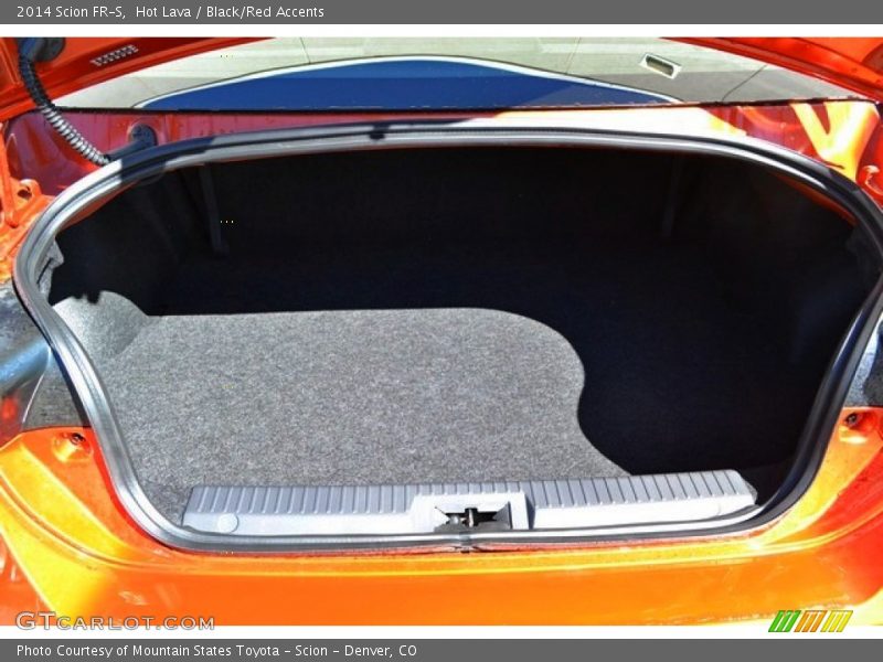 Hot Lava / Black/Red Accents 2014 Scion FR-S