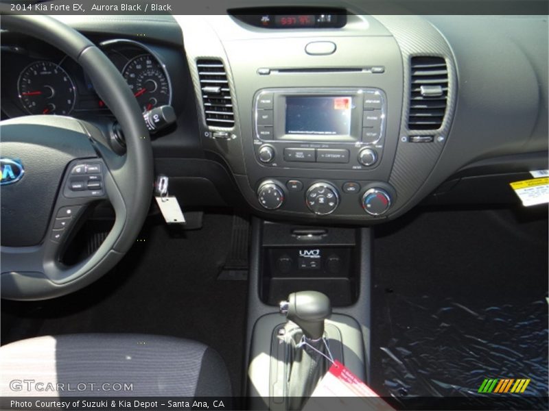 Aurora Black / Black 2014 Kia Forte EX