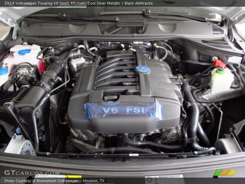 2014 Touareg V6 Sport 4Motion Engine - 3.6 Liter FSI DOHC 24-Valve VVT VR6