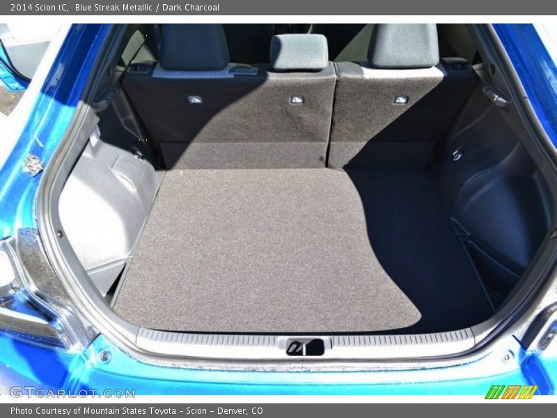 Blue Streak Metallic / Dark Charcoal 2014 Scion tC