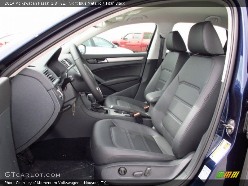 Night Blue Metallic / Titan Black 2014 Volkswagen Passat 1.8T SE