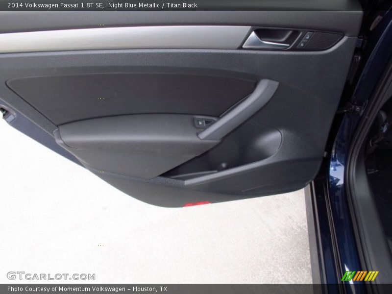 Night Blue Metallic / Titan Black 2014 Volkswagen Passat 1.8T SE