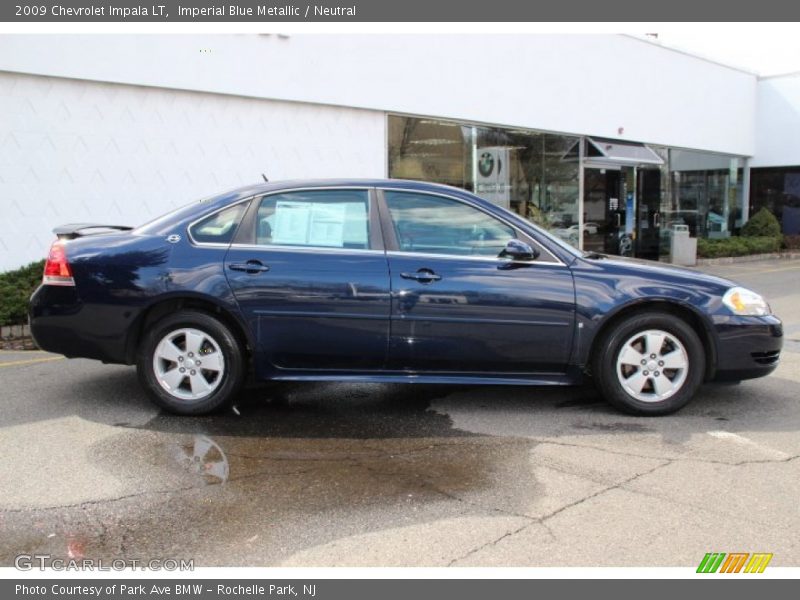 Imperial Blue Metallic / Neutral 2009 Chevrolet Impala LT