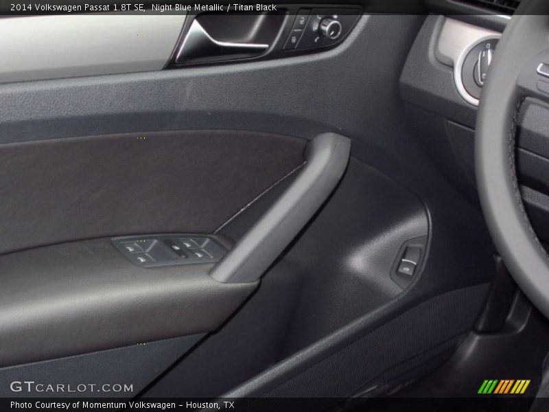 Night Blue Metallic / Titan Black 2014 Volkswagen Passat 1.8T SE