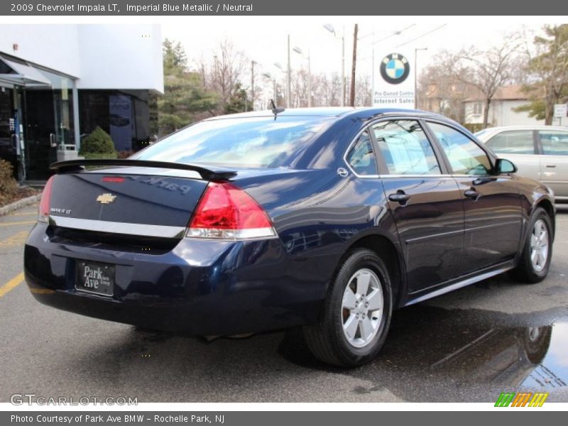 Imperial Blue Metallic / Neutral 2009 Chevrolet Impala LT