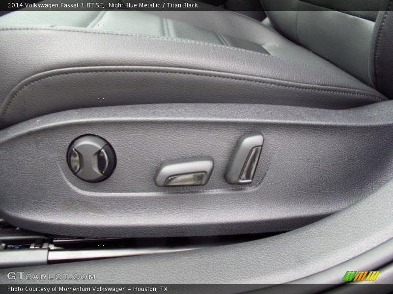 Night Blue Metallic / Titan Black 2014 Volkswagen Passat 1.8T SE