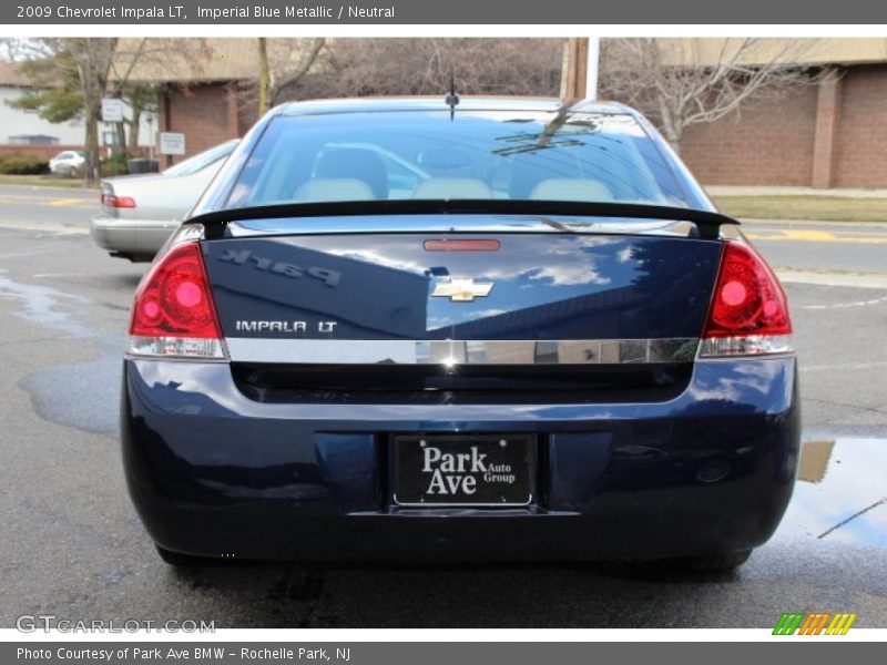 Imperial Blue Metallic / Neutral 2009 Chevrolet Impala LT