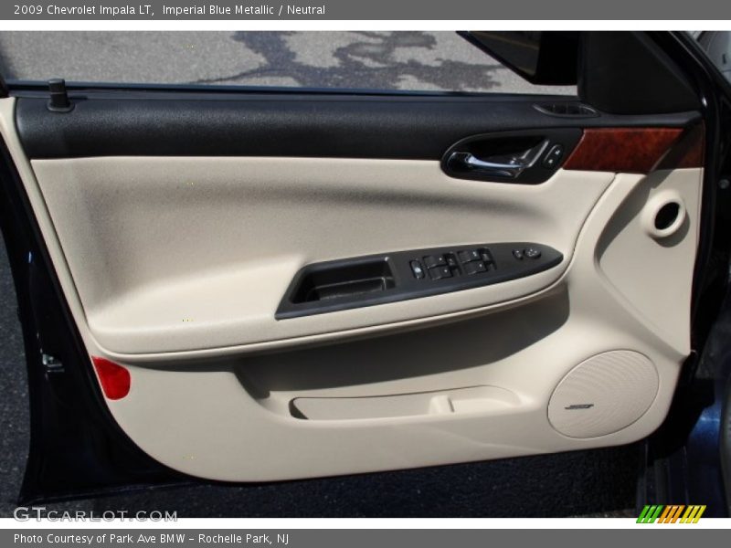 Imperial Blue Metallic / Neutral 2009 Chevrolet Impala LT