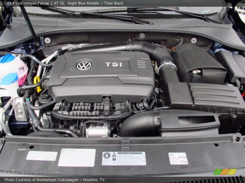 Night Blue Metallic / Titan Black 2014 Volkswagen Passat 1.8T SE