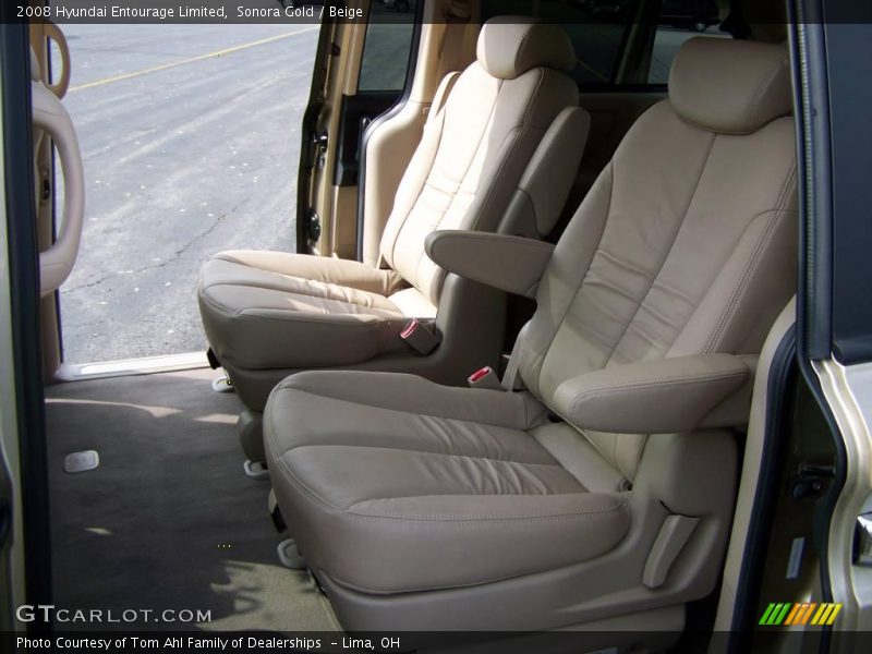 Sonora Gold / Beige 2008 Hyundai Entourage Limited