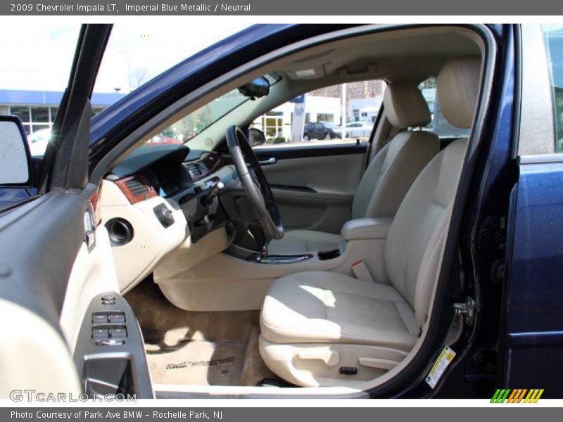 Imperial Blue Metallic / Neutral 2009 Chevrolet Impala LT