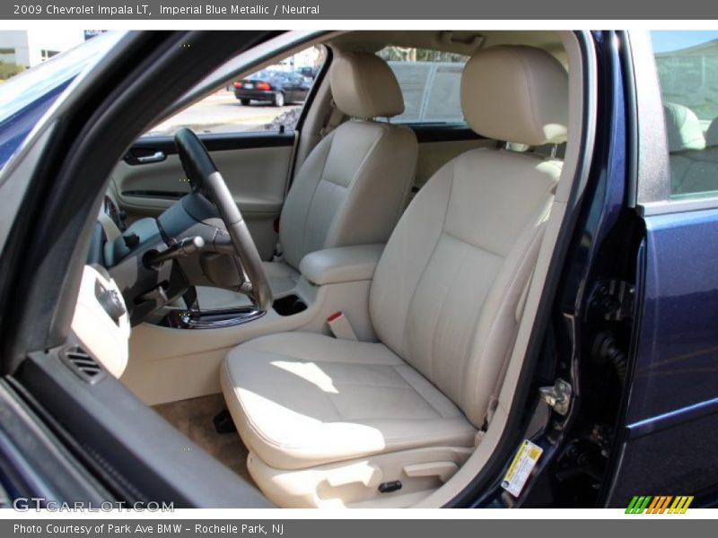 Imperial Blue Metallic / Neutral 2009 Chevrolet Impala LT