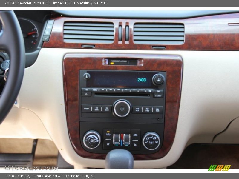 Imperial Blue Metallic / Neutral 2009 Chevrolet Impala LT