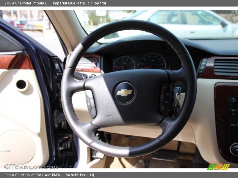 Imperial Blue Metallic / Neutral 2009 Chevrolet Impala LT