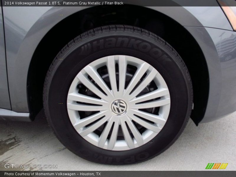 Platinum Gray Metallic / Titan Black 2014 Volkswagen Passat 1.8T S